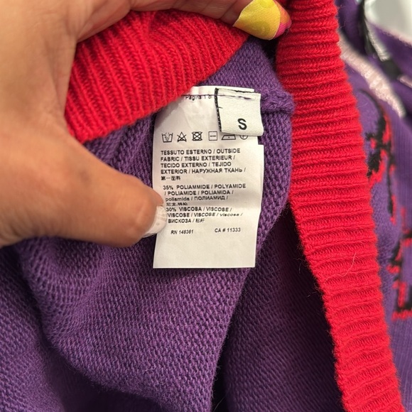 PINKO Amour Impossible cashmere wool blend size S - Picture 4 of 6